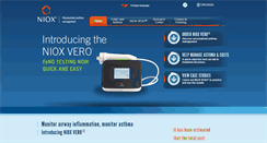Desktop Screenshot of niox.com